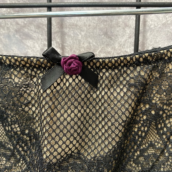 NWT Cacique mid waist cheeky black panty - Picture 2 of 6